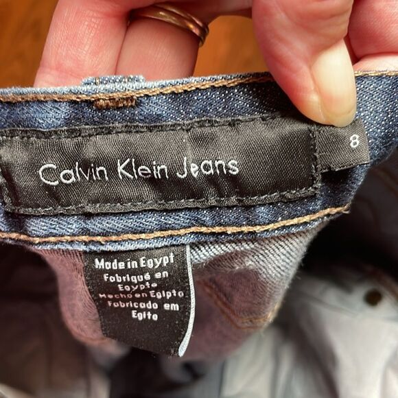 Calvin Klein Flare Fit Jeans, stretchy, 8 - Picture 6 of 9